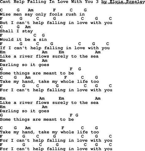 i cant help falling in love with you chords|i can't help falling in love with you lyrics.